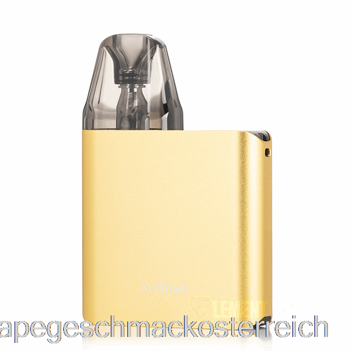 Oxva Xlim Sq Kit Gold Vape Geschmack